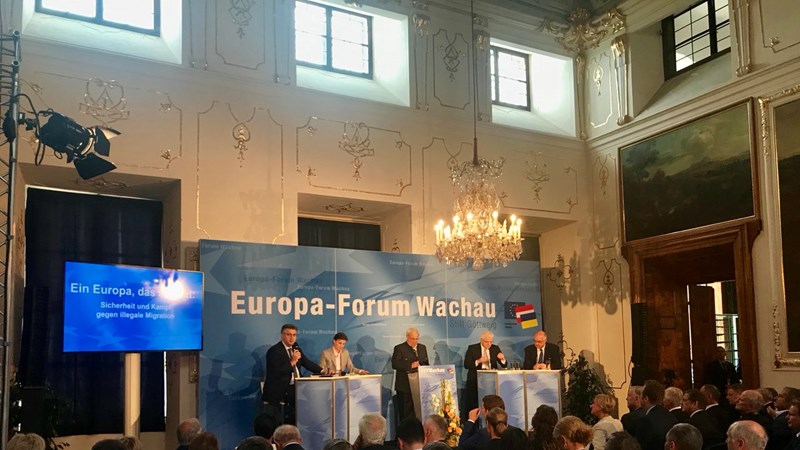 Focus Europa-Forum Wachau on key issues for EU future: security, migration, enlargement, budget, and Brexit